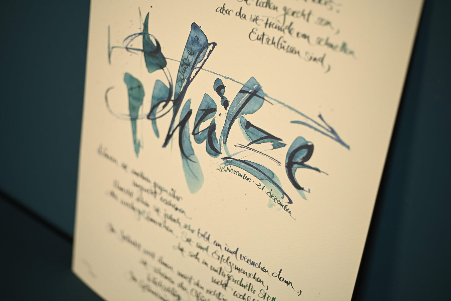 Tierkreis »Schütze« - Claus Dorsch X ECKFISCH