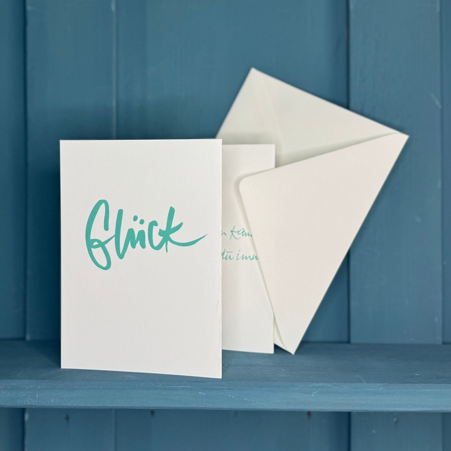 »Glück« (Zitat Leo Tolstoi)
