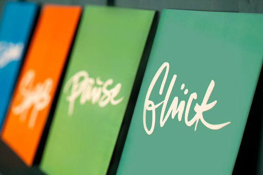 Postkarte GLÜCK